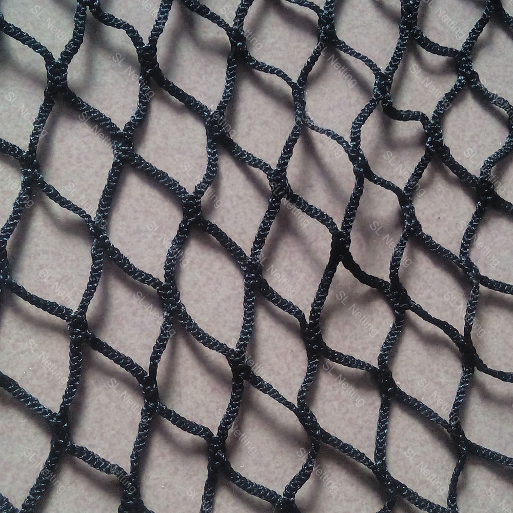 Black Polyester Knotless Net